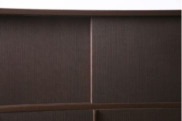 中古　加茂総桐箪笥　吉沢昭次　四方胴丸　中開き　衣装たんす(総桐たんす、着物タンス、整理たんす)(定価約135万円)(R-045039)