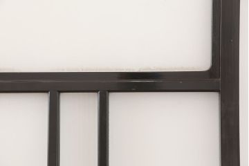 アンティーク建具　最高級　石川県産　総漆塗り　浮造り仕上げ　上品な雰囲気を演出するガラス戸4枚セット(引き戸、建具)(R-045042)