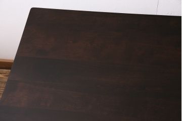 ヴィンテージ家具　松本民芸家具　#70型食卓　脚のデザインがおしゃれなダイニングテーブル(定価約19万円)(4人掛け、ビンテージ)(R-045049)