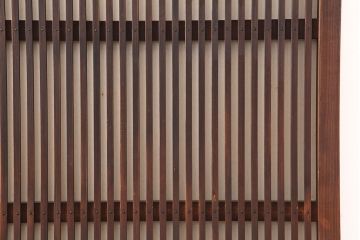 アンティーク建具　幅狭　和レトロな格子戸4枚セット(引き戸、ガラス帯戸、建具)(R-045073)