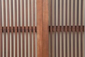 アンティーク建具　幅狭　和レトロな格子戸4枚セット(引き戸、ガラス帯戸、建具)(R-045073)