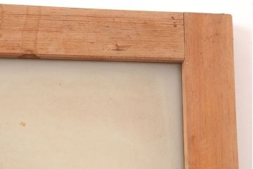 アンティーク建具　大正昭和初期　レトロな雰囲気が魅力のドア(ガラス扉、建具)(R-045076)
