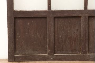アンティーク建具　昭和中期　レトロな雰囲気が魅力のドア(ガラス扉、建具)(R-045078)