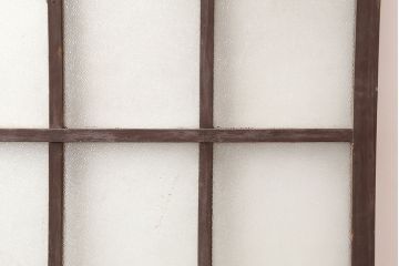 アンティーク建具　昭和中期　レトロな雰囲気が魅力のドア(ガラス扉、建具)(R-045078)