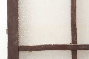 アンティーク建具　昭和中期　レトロな雰囲気が魅力のドア(ガラス扉、建具)(R-045078)