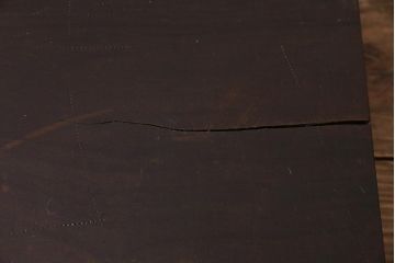 アンティーク家具　明治期　使いこまれた木の風合いが味わい深い裁ち板(作業台、飾り台、陳列台)(R-045080)