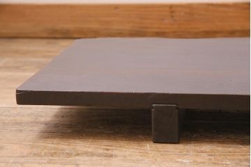 アンティーク家具　明治期　使いこまれた木の風合いが味わい深い裁ち板(作業台、飾り台、陳列台)(R-045080)