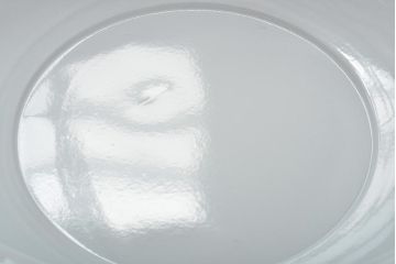 ビンテージ　琺瑯　洗面器　大きなホーローたらい(ほうろう、手洗い桶、ボウル、タライ)(R-045098)
