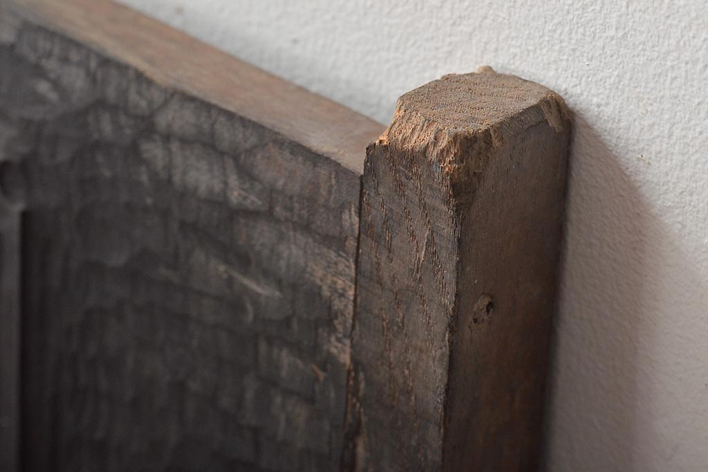 明治期　東京学友太田草之書　版木(漢文、拓本)(R-045099)