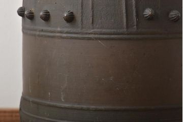 藤原特製　銅製　古い半鐘　釣鐘　24kg(R-045104)