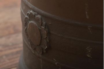 藤原特製　銅製　古い半鐘　釣鐘　24kg(R-045104)