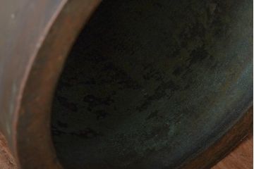 藤原特製　銅製　古い半鐘　釣鐘　24kg(R-045104)