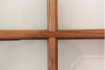 アンティーク建具　昭和初期　レトロな雰囲気が魅力の引き戸4枚セット(ガラス戸、建具)(R-045109)