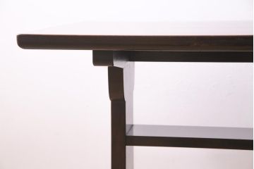 ヴィンテージ家具　松本民芸家具　別注品　落ち着いた大人の空間作りにおすすめのダイニングテーブル(2人掛け、ビンテージ)(R-045113)
