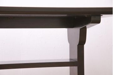 ヴィンテージ家具　松本民芸家具　別注品　落ち着いた大人の空間作りにおすすめのダイニングテーブル(2人掛け、ビンテージ)(R-045113)