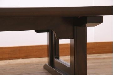 ビンテージ家具　松本民芸家具　上品な和の雰囲気を漂わせる座卓(ローテーブル、座机)(R-045114)