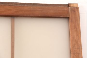 レトロ建具　昭和中期　すりガラス　温かみのある雰囲気が素敵なガラス戸3枚セット(引き戸、建具)(R-045119)