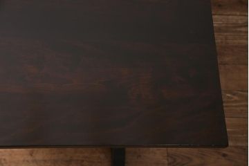 ヴィンテージ家具　松本民芸家具　別注品　落ち着いた大人の空間作りにおすすめのダイニングテーブル(2人掛け、ビンテージ)(R-045135)