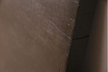 アンティーク雑貨　明治期　DIY素材におすすめな味のある朴の木一枚板(古材、材料)(R-045137)