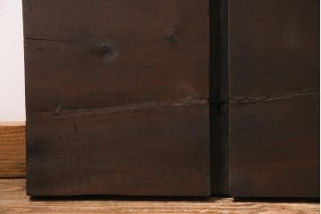 アンティーク雑貨　昭和初期　DIY素材におすすめな味のある朴の木一枚板(古材、材料)(R-045138)