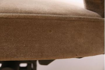 ビンテージ家具　和製　昭和中期　珍しいデザインの昭和レトロな回転チェア(回転椅子、ドクターチェア、アームチェア、ワークチェア)(R-045172)