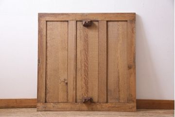 アンティーク家具　イギリス　ストリップド(剥離)　オーク材製のドローリーフテーブル(エクステンションテーブル)(R-045180)