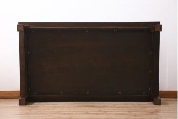 ヴィンテージ家具　松本民芸家具　上品な和モダンスタイルにおすすめの座卓(ローテーブル、ビンテージ)(R-045244)