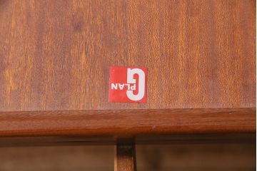 ヴィンテージ家具　北欧ビンテージ　G-PLAN(ジープラン)　木の温もり感じるエクステンションテーブル(ラウンドテーブル、ダイニングテーブル)(R-045255)