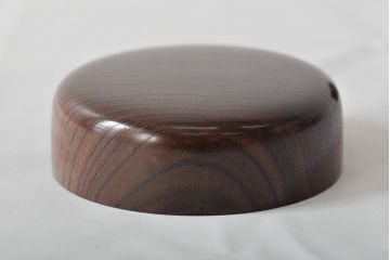 人間国宝　川北良造　神代欅　棗(茶道具)(R-045261)