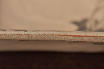 乾山銘　角皿5枚(写し?、図変り、草花文、茶道具、和食器)(R-045264)