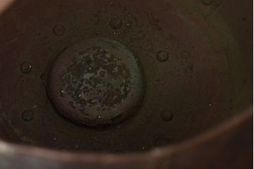 大正〜昭和初期　銅製　つるべ　時代物　古民具(R-045273)