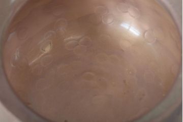 木村清雲　南鐐伝来建水　純銀　約353g　茶道具(R-045305)