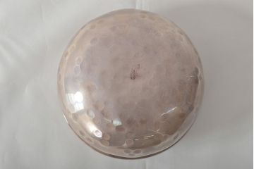 木村清雲　南鐐伝来建水　純銀　約353g　茶道具(R-045305)