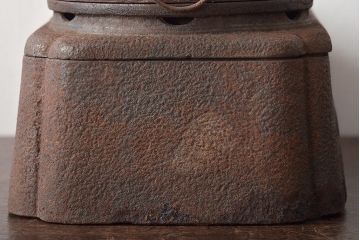 大正〜昭和初期　南部盛岡三巌堂　鉄製銅壺(銅壺湯沸し)(R-045321)