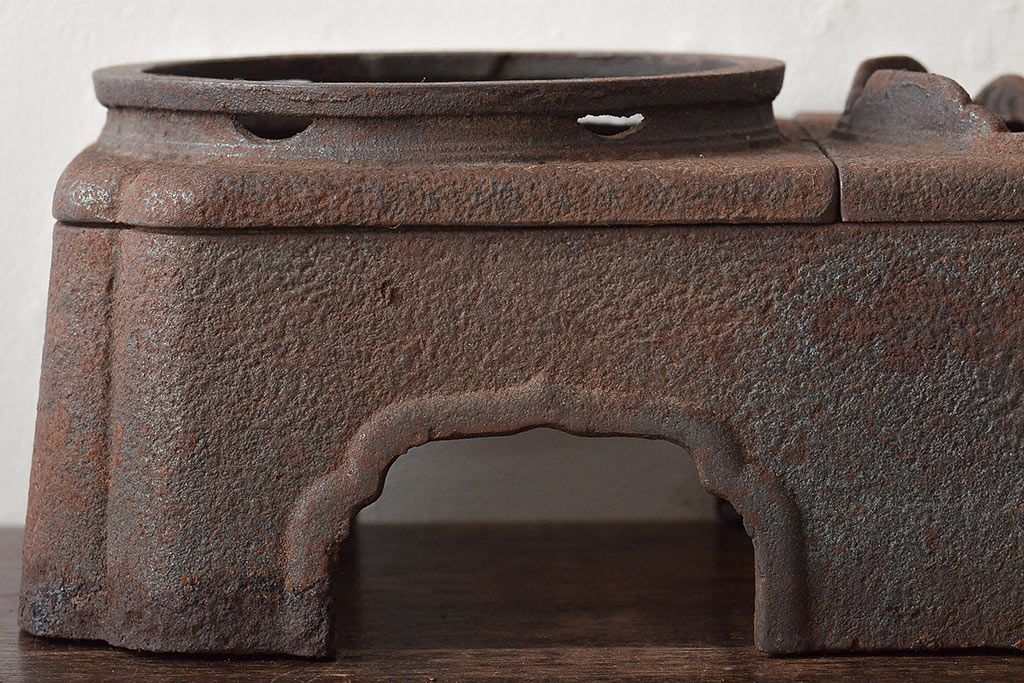 大正〜昭和初期　南部盛岡三巌堂　鉄製銅壺(銅壺湯沸し)(R-045321)