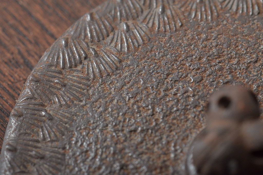 大正〜昭和初期　南部盛岡三巌堂　鉄製銅壺(銅壺湯沸し)(R-045321)