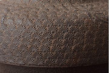 大正〜昭和初期　南部盛岡三巌堂　鉄製銅壺(銅壺湯沸し)(R-045321)