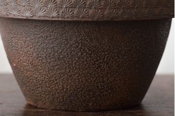 大正〜昭和初期　南部盛岡三巌堂　鉄製銅壺(銅壺湯沸し)(R-045321)