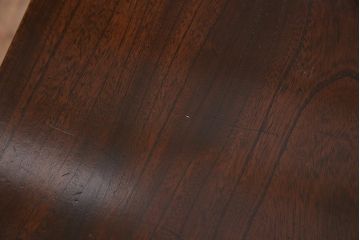 アンティーク家具　和製　大正昭和初期　総ケヤキ材　引き出し付き　品のある佇まいが魅力の文机(ローテーブル、座机)(R-045329)