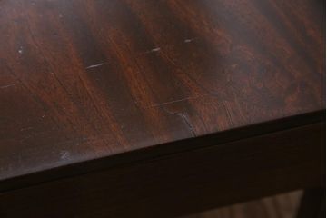 アンティーク家具　和製　大正昭和初期　総ケヤキ材　引き出し付き　品のある佇まいが魅力の文机(ローテーブル、座机)(R-045329)