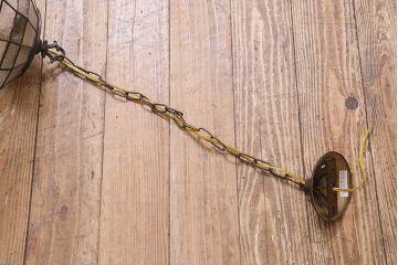 ヴィンテージ照明　イギリスビンテージ　空間をおしゃれに彩るステンドグラスのペンダントライト(吊り下げ照明、天井照明)(R-045332)