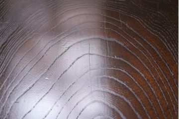 ビンテージ家具　昭和中期　総ケヤキ材　木の味わいをたっぷり味わえる座卓(センターテーブル、ローテーブル)(R-045342)