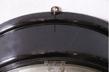 アンティーク時計　昭和初期　SEIKOSHA(精工舎、セイコー)　14DAY　ゼンマイ式　レトロなトーマス型掛け時計(丸型掛時計、壁掛け時計、柱時計、振り子時計)(R-045347)