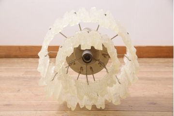 ヴィンテージ照明　アメリカ　ルーサイト　空間を彩るアクセントにおすすめの吊り下げ照明(天井照明、ビンテージ)(R-045357)