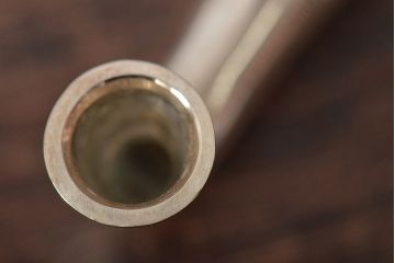 木村清斎　即中斎好写煙管一双　木村清五郎(清雲)　如心斎好写南鐐煙管一双　2点セット(R-045402)