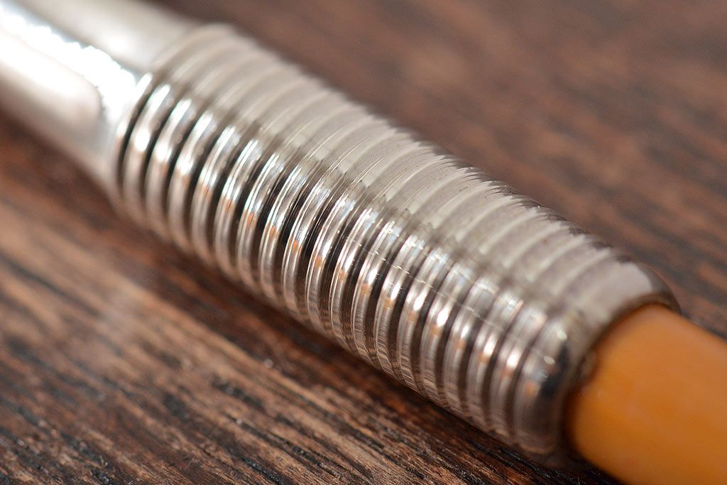 木村清斎　即中斎好写煙管一双　木村清五郎(清雲)　如心斎好写南鐐煙管一双　2点セット(R-045402)