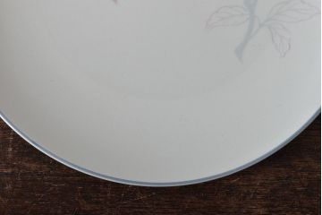 戦前　東洋陶器　薔薇柄　ケーキ皿6枚(TOTO、バラ、プレート)(R-045403)