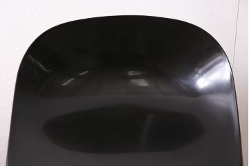 中古　イタリア　kartell(カルテル)社　Spoon(スプーン)　ユニークなデザインの回転イス(回転椅子、チェア、ハイスツール)(定価約8万円)(R-045408)