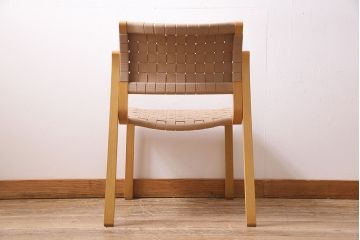 中古　arflex(アルフレックス)　NT SLIM(エヌティースリム)　ダイニングチェア(アームレスチェア、ワークチェア)(定価約7万円)(R-045415)