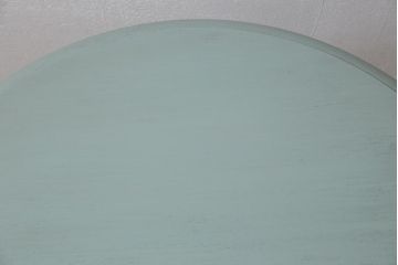 ペイント家具　昭和中期　コーヒーテーブル(ラウンドテーブル、花台)(R-045502)